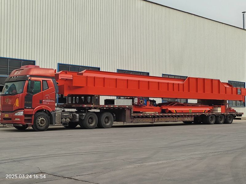 通用橋式起重機(jī) QDXX32/5t—19.5m 電動單梁橋式起重機(jī) 2臺 LD10t—16.5m 制作完成，發(fā)往河北石家莊交付客戶使用。