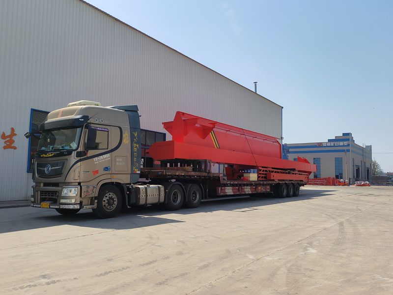 電動葫蘆門式起重機 MHxh16t—32m 制作完成，發(fā)往新疆交付客戶使用。